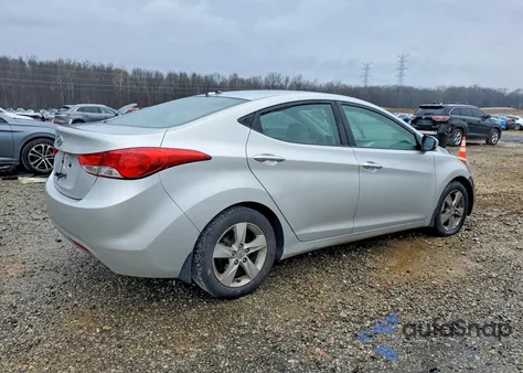 2012 Hyundai Elantra Gls z USA, uszkodzony, nr VIN KMHDH4AE0CU367257